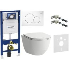 Zestaw Geberit Duofix 111815001 + Geberit 156050001 + Geberit Duofix 111320005 + Geberit Sigma 115770115 + Laufen Pro A H8669560000001