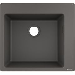Hansgrohe S 51 43312290 zlewozmywak granitowy 56x54 cm szary/grafitowy/onyx