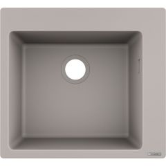 Hansgrohe S 51 43312380 zlewozmywak granitowy 56x54 cm szary/grafitowy/onyx