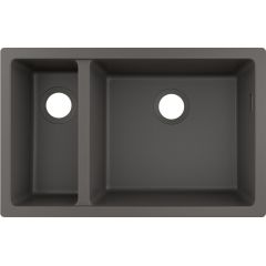Hansgrohe S 51 43433290 zlewozmywak granitowy 71x45 cm szary/grafitowy/onyx