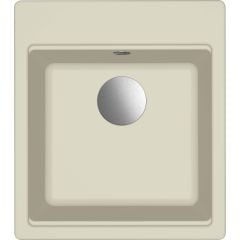 Elleci Time LG210239FIXCI zlewozmywak granitowy 51x45 cm biały