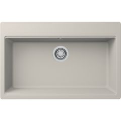 Elleci Time LG213039FIXCI zlewozmywak granitowy 79x51 cm biały