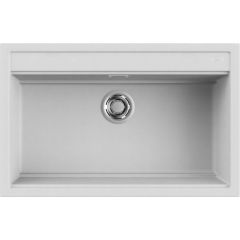 Elleci Best LGB13068 zlewozmywak granitowy 79x51 cm biały