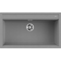 Elleci Best LGB36048 zlewozmywak granitowy 86x51 cm szary/grafitowy/onyx