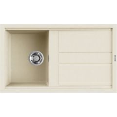 Elleci Best LGB40062 zlewozmywak granitowy 86x51 cm biały