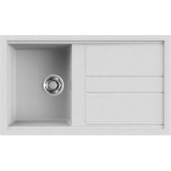 Elleci Best LGB40068 zlewozmywak granitowy 86x51 cm biały