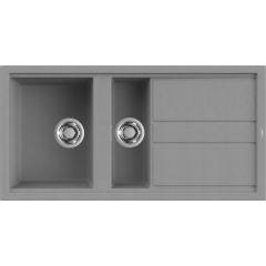 Elleci Best LGB47548 zlewozmywak granitowy 100x51 cm szary/grafitowy/onyx