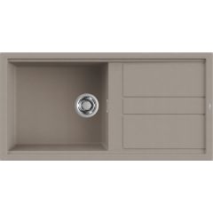 Elleci Best LGB48043 zlewozmywak granitowy 100x51 cm beżowy