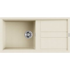 Elleci Best LGB48062 zlewozmywak granitowy 100x51 cm biały