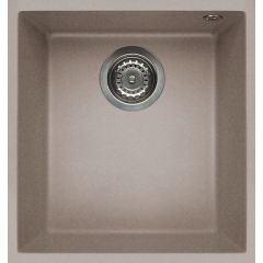 Elleci Quadra LGQ10043BSO zlewozmywak granitowy 44x38 cm beżowy