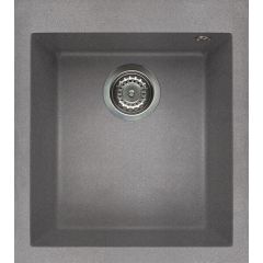 Elleci Quadra LGQ10048 zlewozmywak granitowy 50x41 cm szary/grafitowy/onyx