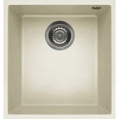 Elleci Quadra LGQ10062BSO zlewozmywak granitowy 44x38 cm biały