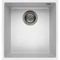 Elleci Quadra LGQ10068BSO zlewozmywak granitowy 44x38 cm biały