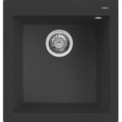 Elleci Quadra LGQ10240 zlewozmywak granitowy 50x47 cm czarny