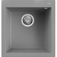 Elleci Quadra LGQ10248 zlewozmywak granitowy 50x47 cm szary/grafitowy/onyx