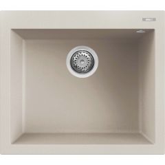 Elleci Quadra LGQ10539 zlewozmywak granitowy 57x50 cm biały
