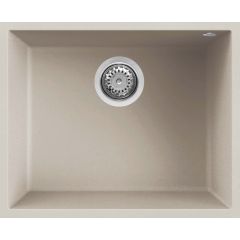 Elleci Quadra LGQ10539BSO zlewozmywak granitowy 54x44 cm biały