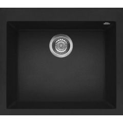 Elleci Quadra LGQ10540 zlewozmywak granitowy 57x50 cm czarny
