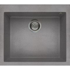 Elleci Quadra LGQ10548 zlewozmywak granitowy 57x50 cm szary/grafitowy/onyx
