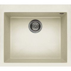Elleci Quadra LGQ10562 zlewozmywak granitowy 57x50 cm biały