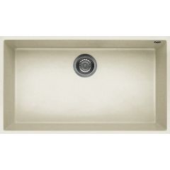 Elleci Quadra LGQ13062BSO zlewozmywak granitowy 76x44 cm biały
