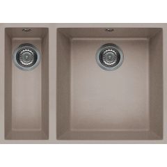 Elleci Quadra LGQ15043BSO zlewozmywak granitowy 56x44 cm beżowy