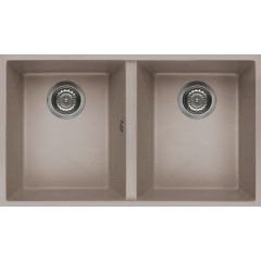 Elleci Quadra LGQ35043BSO zlewozmywak granitowy 76x43.5 cm beżowy
