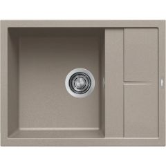 Elleci Unico LGU12543 zlewozmywak granitowy 65x50 cm beżowy