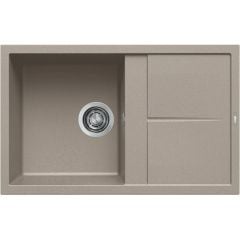 Elleci Unico LGU30043 zlewozmywak granitowy 79x50 cm beżowy