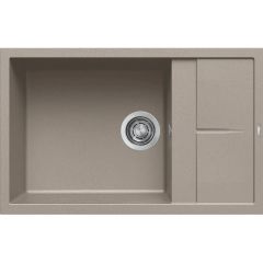 Elleci Unico LGU31043 zlewozmywak granitowy 78x50 cm beżowy