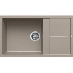 Elleci Unico LGU41043 zlewozmywak granitowy 86x50 cm beżowy