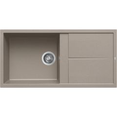 Elleci Unico LGU48043 zlewozmywak granitowy 100x50 cm beżowy
