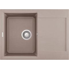 Elleci Easy LGY13543 zlewozmywak granitowy 68x50 cm beżowy