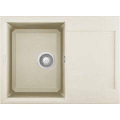 Elleci Easy LGY13562 zlewozmywak granitowy 68x50 cm biały