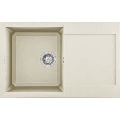 Elleci Easy LGY30062 zlewozmywak granitowy 79x50 cm biały
