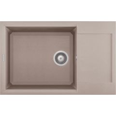 Elleci Easy LGY31043 zlewozmywak granitowy 78x50 cm beżowy