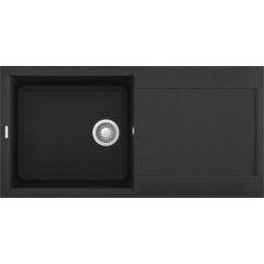 Elleci Easy LGY48040 zlewozmywak granitowy 100x50 cm czarny