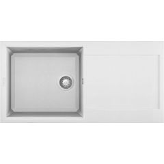 Elleci Easy LGY48068 zlewozmywak granitowy 100x50 cm biały