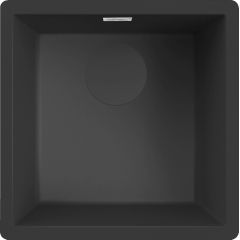Elleci Dynamo LGZ10240FBXCB zlewozmywak granitowy 45.6x45.6 cm czarny