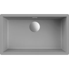 Elleci Dynamo LGZ13048FIXCI zlewozmywak granitowy 75.6x45.6 cm szary/grafitowy/onyx