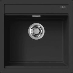 Elleci Best LKB10486 zlewozmywak granitowy 51x51 cm czarny