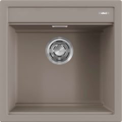 Elleci Best LKB10489 zlewozmywak granitowy 51x51 cm beżowy-brązowy