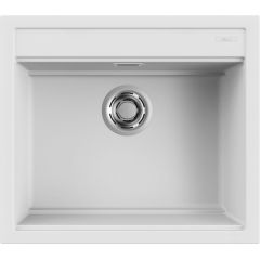 Elleci Best LKB10596 zlewozmywak granitowy 57x51 cm biały