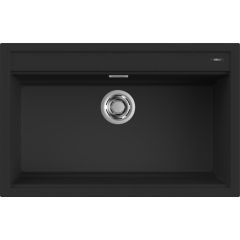 Elleci Best LKB13086 zlewozmywak granitowy 79x51 cm czarny