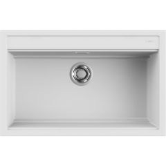 Elleci Best LKB13096 zlewozmywak granitowy 79x51 cm biały