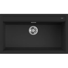 Elleci Best LKB36086 zlewozmywak granitowy 86x51 cm czarny