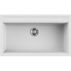 Elleci Best LKB36096 zlewozmywak granitowy 86x51 cm biały