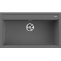 Elleci Best LKB36099 zlewozmywak granitowy 86x51 cm szary/grafitowy/onyx