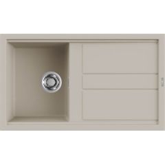 Elleci Best LKB40095 zlewozmywak granitowy 86x51 cm beżowy