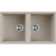 Elleci Best LKB45095BSO zlewozmywak granitowy 83.6x48.8 cm beżowy